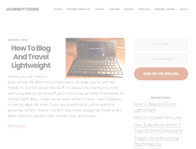 Tablet Screenshot of journeyto1000.com